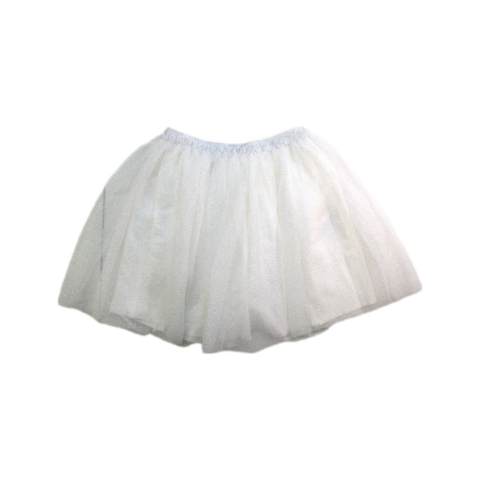 A White Tulle Skirts from Petit Bateau in size 8Y for girl. (Front View)