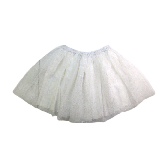 A White Tulle Skirts from Petit Bateau in size 8Y for girl. (Back View)