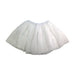 A White Tulle Skirts from Petit Bateau in size 8Y for girl. (Back View)