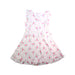 A Pink Sleeveless Dresses from Janie & Jack in size 8Y for girl. (Back View)