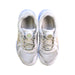 A White Sneakers from ASICS in size 10Y for girl. (Back View)