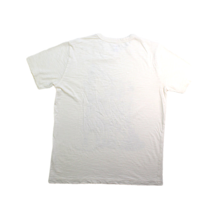A White Short Sleeve T Shirts from Crewcuts in size 8Y for boy. (Back View)