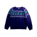 A Navy Knit Sweaters from Hanna Andersson in size 6T for neutral. (Front View)