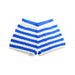 A Blue Shorts from Crewcuts in size 6T for girl. (Front View)