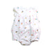 A White Short Sleeve Rompers from Ralph Lauren in size 0-3M for girl. (Front View)