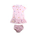A Pink Skirt Sets from Ralph Lauren in size 6-12M for girl. (Front View)