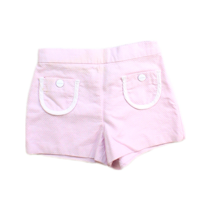 A Pink Shorts from Jacadi in size 6-12M for girl. (Front View)