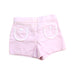A Pink Shorts from Jacadi in size 6-12M for girl. (Front View)