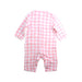 A Pink Long Sleeve Rompers from The Little White Company in size 3-6M for girl. (Back View)