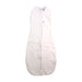 A White Sleepsacs from ErgoPouch in size 3-6M for neutral. (Front View)