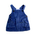 A Blue Overall Dresses from Laranjinha in size 3-6M for girl. (Front View)