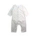 A White Long Sleeve Rompers from Petit Bateau in size 3-6M for girl. (Front View)