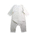 A White Long Sleeve Rompers from Petit Bateau in size 3-6M for girl. (Back View)