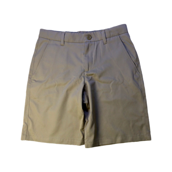 A Beige Shorts from Under Armour in size 14Y for boy. (Front View)