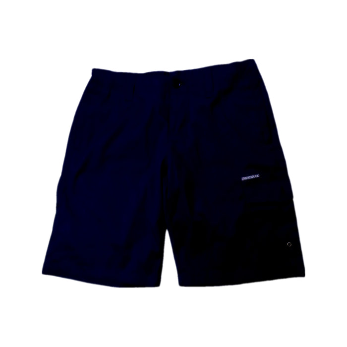 A Navy Shorts from Chickeeduck in size 14Y for boy. (Front View)