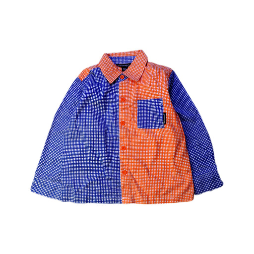A Blue Long Sleeve Shirts from Marimekko in size 3T for boy. (Front View)