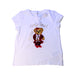 A White Short Sleeve T Shirts from Ralph Lauren in size 12-18M for girl. (Front View)