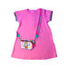 A Pink Short Sleeve Dresses from Little Marc Jacobs in size 6-12M for girl. (Front View)