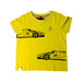 A Yellow Short Sleeve T Shirts from Ferrari in size 12-18M for boy. (Front View)