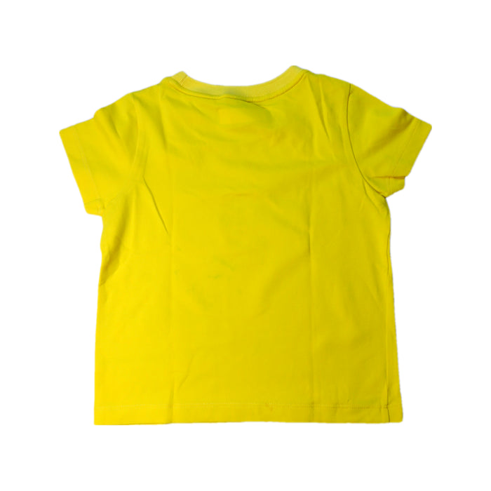 A Yellow Short Sleeve T Shirts from Ferrari in size 12-18M for boy. (Back View)