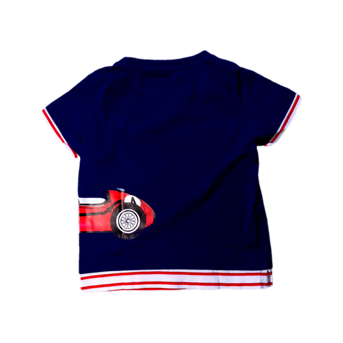 A Navy Short Sleeve T Shirts from Ferrari in size 12-18M for boy. (Back View)