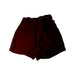 A Burgundy Shorts from Excuse My French in size 14Y for girl. (Back View)