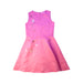 A Pink Sleeveless Dresses from Gingersnaps in size 14Y for girl. (Front View)