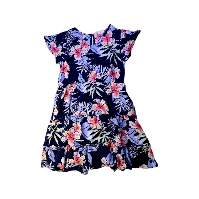 A Navy Short Sleeve Dresses from Roxy in size 12Y for girl. (Front View)