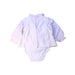 A White Long Sleeve Bodysuits from Jacadi in size 6-12M for girl. (Back View)