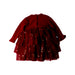 A Red Long Sleeve Dresses from Deux par Deux in size 12-18M for girl. (Back View)