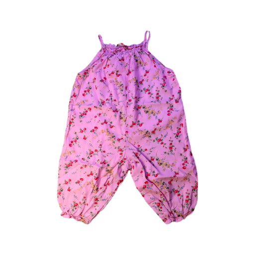 A Pink Sleeveless Rompers from Bonpoint in size 6-12M for girl. (Front View)