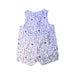 A White Sleeveless Rompers from Jacadi in size 6-12M for girl. (Back View)