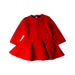 A Red Long Sleeve Dresses from Mayoral in size 12-18M for girl. (Front View)