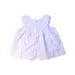 A White Sleeveless Dresses from Jacadi in size 3-6M for girl. (Back View)
