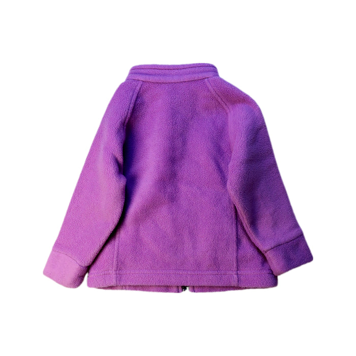 A Purple Lightweight Jackets from Columbia in size 12-18M for girl. (Back View)