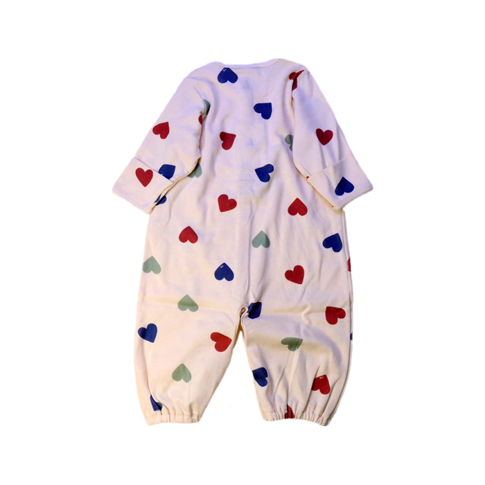 A Multicolour Onesies from Petit Bateau in size 0-3M for girl. (Back View)