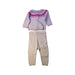 A Grey Pants Sets from Petit Bateau in size 6-12M for girl. (Back View)