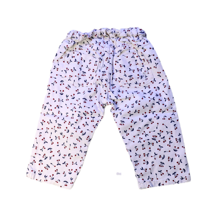 A White Casual Pants from Bonpoint in size 6-12M for girl. (Back View)