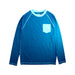 A Blue Rash Guards from Crewcuts in size 12Y for boy. (Front View)