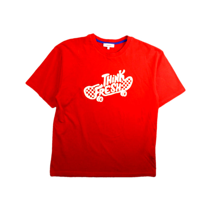 A Red Short Sleeve T Shirts from Catimini in size 12Y for boy. (Front View)