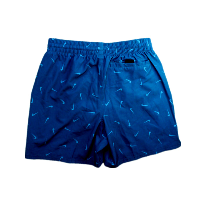 A Blue Swim Shorts from Nike in size 11Y for boy. (Back View)