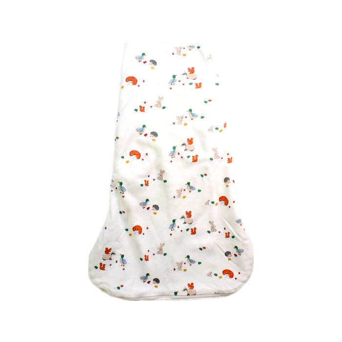 A White Swaddles from Jojo Maman Bébé in size Newborn for neutral. (Back View)