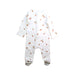 A White Onesies from Mamas & Papas in size 3-6M for girl. (Back View)