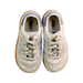 A White Sneakers from Adidas in size 3T for boy. (Back View)