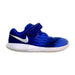 A Blue Sneakers from Nike in size 3T for boy. (Front View)
