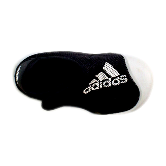 A Black Sneakers from Adidas in size 3T for boy. (Front View)