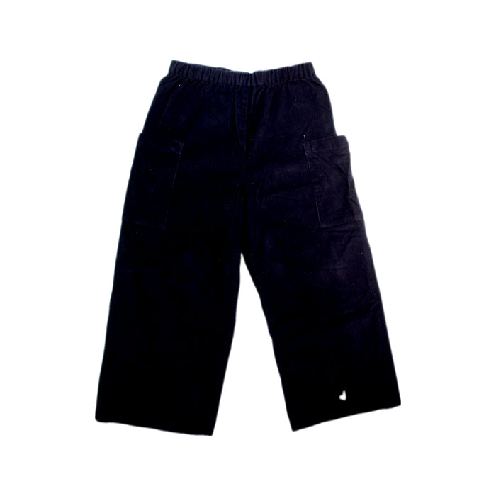 A Black Casual Pants from Agnes B Enfant in size 6T for girl. (Front View)