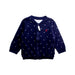 A Navy Lightweight Jackets from Petit Bateau in size 12-18M for boy. (Front View)