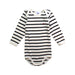 A White Long Sleeve Bodysuits from Petit Bateau in size 12-18M for boy. (Front View)