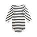 A White Long Sleeve Bodysuits from Petit Bateau in size 12-18M for boy. (Back View)